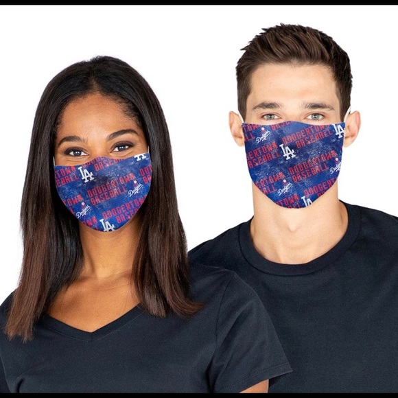 Los Angeles Dodgers Face Covering 3-Pack - Picture 6 of 6